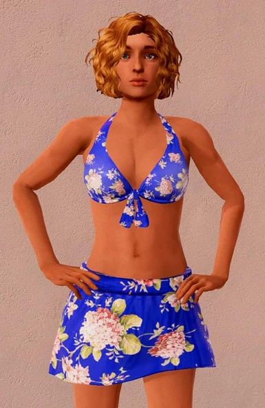 Beach Skirt and Top
