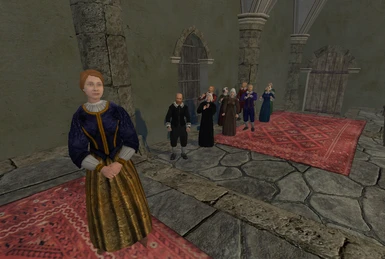 A wedding. The player can marry the daughters of lords.