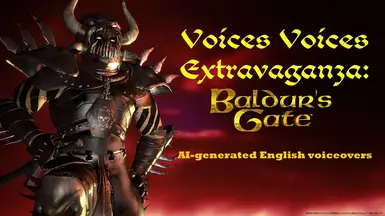 Voices Voices Extravaganza - AI dialog voiceovers