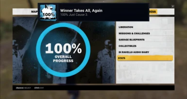 Completed Save Game for Just Cause 3
