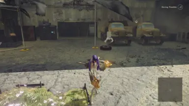 A2  white outfit long hair as default