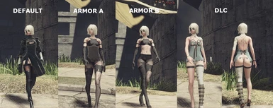 2B 3 outfit in one mod