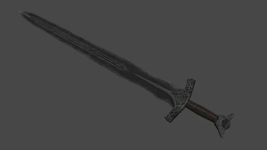 YoRHa-issue Blade to Steel Sword (Skyrim)