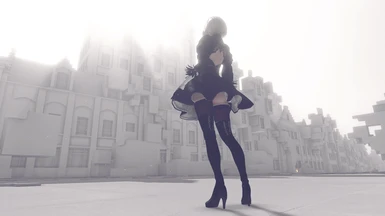 2B Shortened Skirt - 2BBE and Androids Remastered