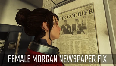 Female Morgan Newspaper Fix