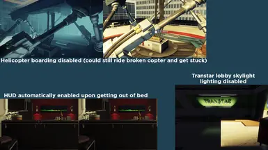 Comparisons with/without this mod