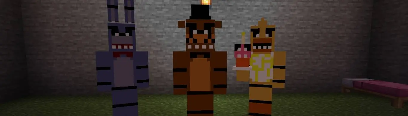 The Five Nights at Freddy's Mod Minecraft Mod