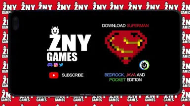 download - znygames themed gui texturepack superman pocket edition