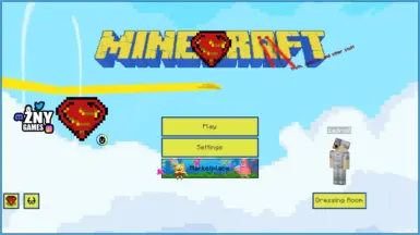 startscreen - znygames themed gui texturepack superman windows