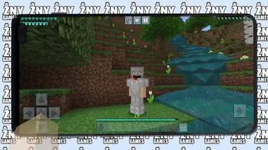 gui - znygames themed gui texturepack glass pocket edition