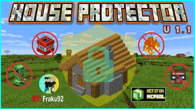 House Protector Mod for Minecraft PE