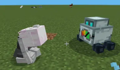 Mob carregador bot esse mob serve pra recarregar a robô quando ela descarregar. 