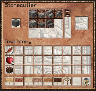 New Stonecutter Interface