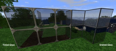 1.17 - Tinted Glass Compared With Stained Glass