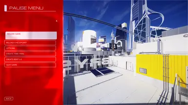 Mirror's Edge Mod Menu - ModDB