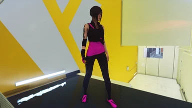 the flamingo outfit (hot pink faith) Midnight series