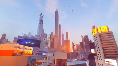 Lighting Overhaul for Better Skies at Mirror's Edge Catalyst Nexus