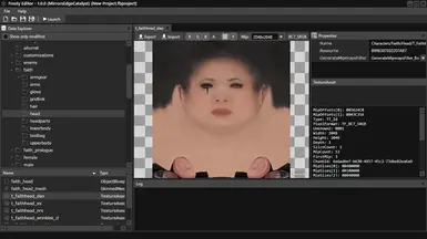 Frosty Editor - Texture Editor