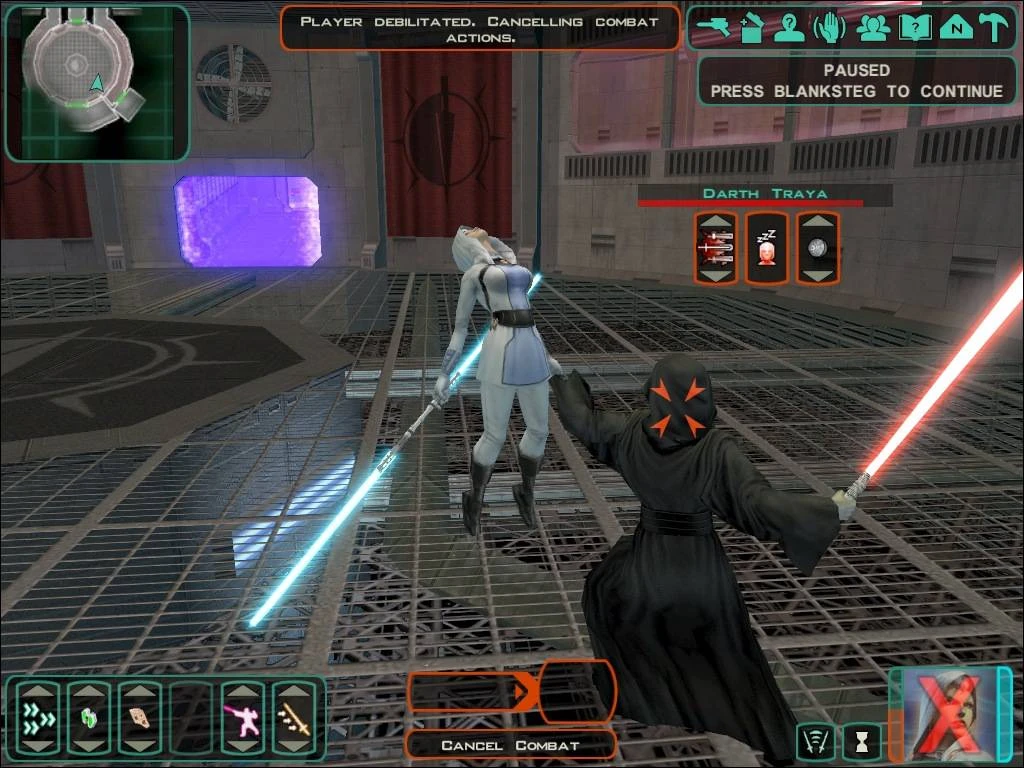 knights of the old republic combat