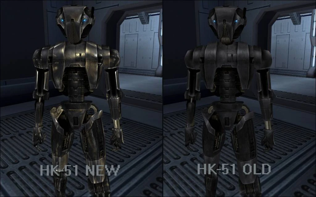 HK-50 & HK-51 Reskin at Star Wars Knights of the Old Republic 2 - Mods ...