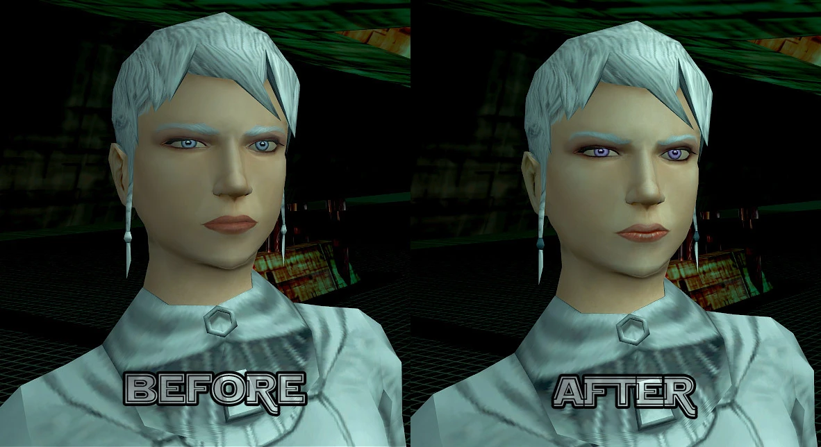 Handmaiden Head Retexture At Star Wars Knights Of The Old Republic 2.