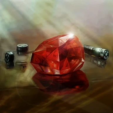 New Red Lightsaber Crystal 1