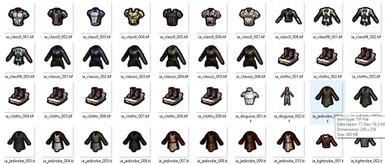 Armor & Robe Icons