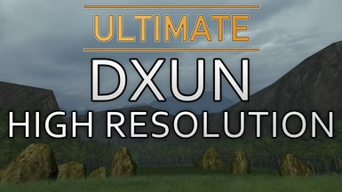 Ultimate Dxun High Resolution - HD Upscale