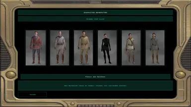 OPTIONAL: starter jedi class recolours