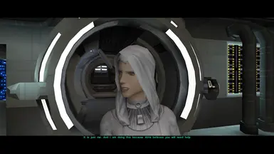 No ReShade, ebon hawk re-texture mod used