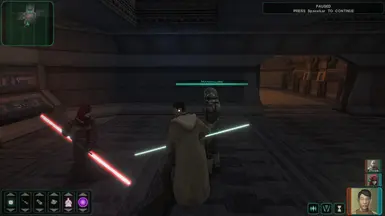 Subtle Preset ON: Lightsaber glow is not as agressive as in a non-subtle preset.