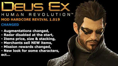 MOD Hardcore Revival for Deus Ex Human Revolution