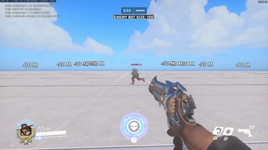 Aim practice with auto difficulty