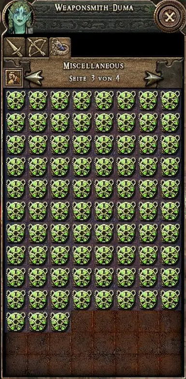 High End Amulet Seller Act 4 Elite 