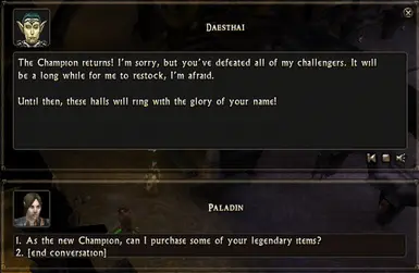 Daesthai conversation DS2BW