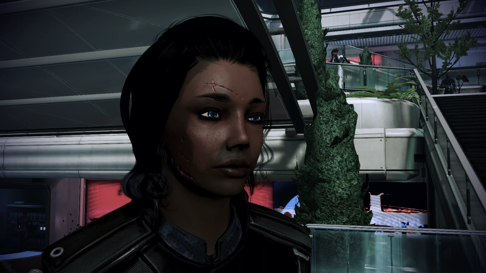 Modified Renegade Scarring at Mass Effect 3 Nexus - Mods and community