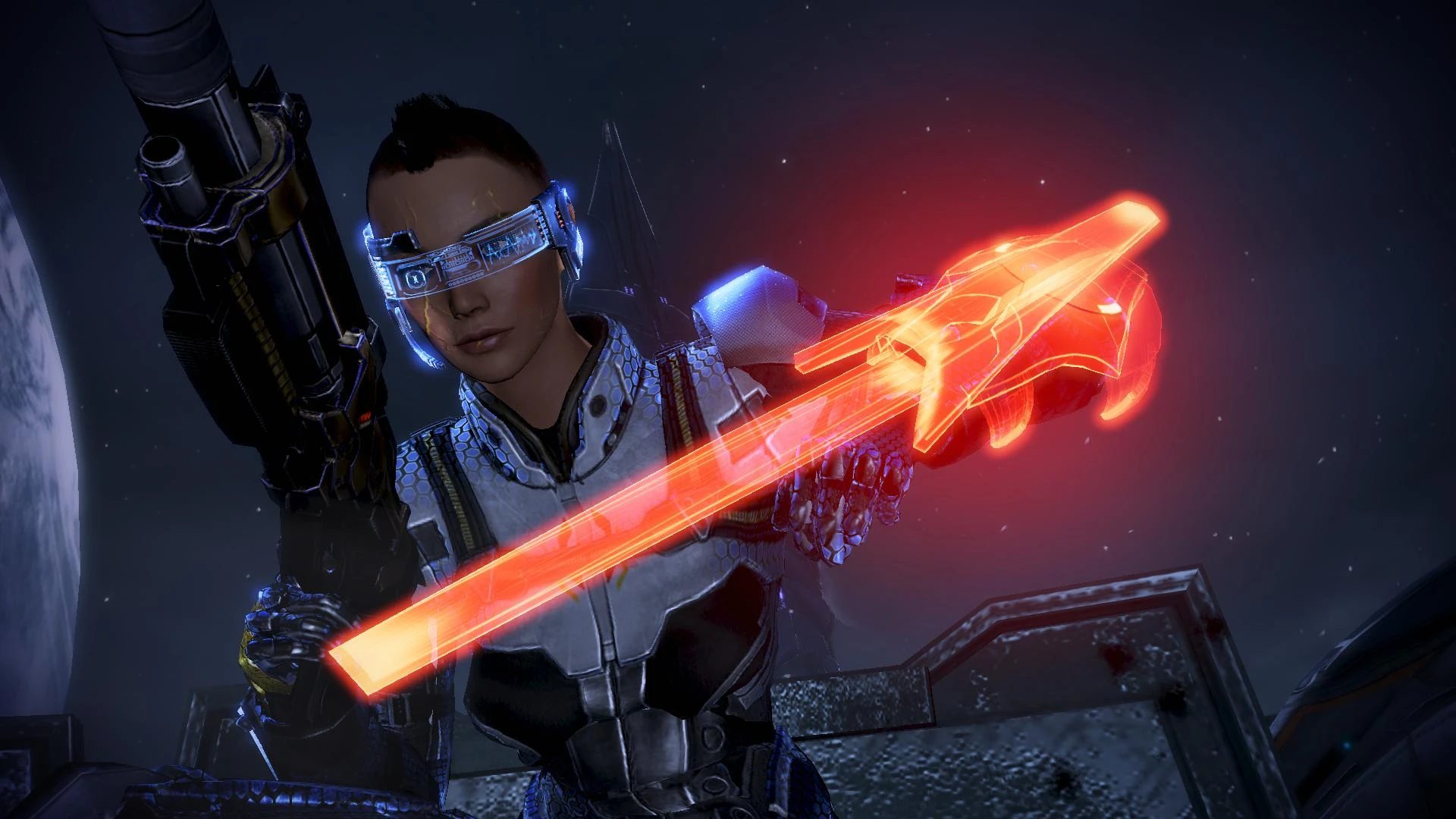 Mass effect 3 стабилизаторы нагрева. Omni-Blade-Mass-Effect-3. Станция Кронос Mass Effect. Mass Effect Omni Blade. Mass Effect 3 зубная щетка.