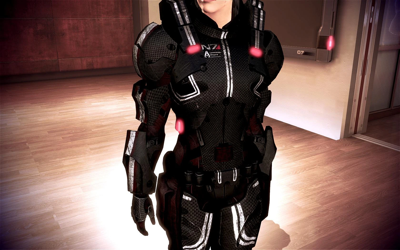 Femshep Defender Armor Hr Texure At Mass Effect 3 Nexus Mods And