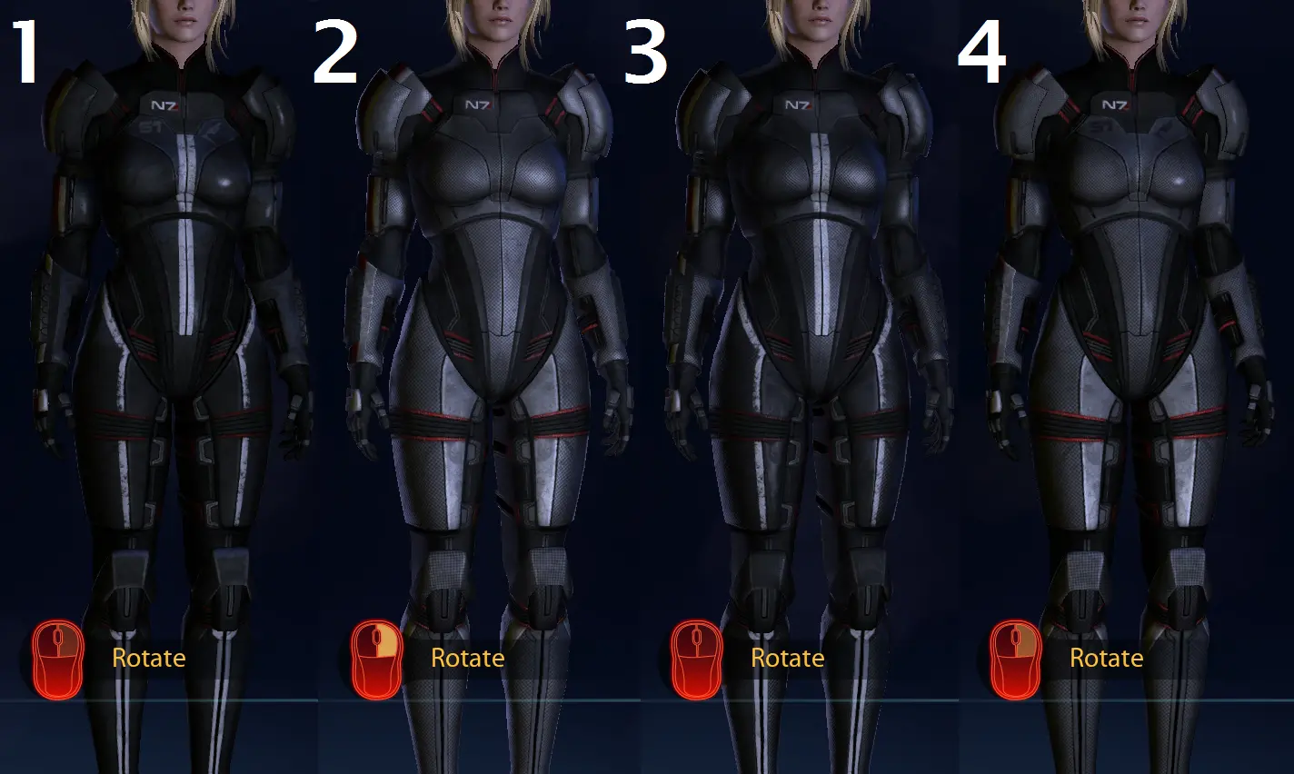 Hr N7 Ashley Armor For Femshep At Mass Effect 3 Nexus Mods And Community 