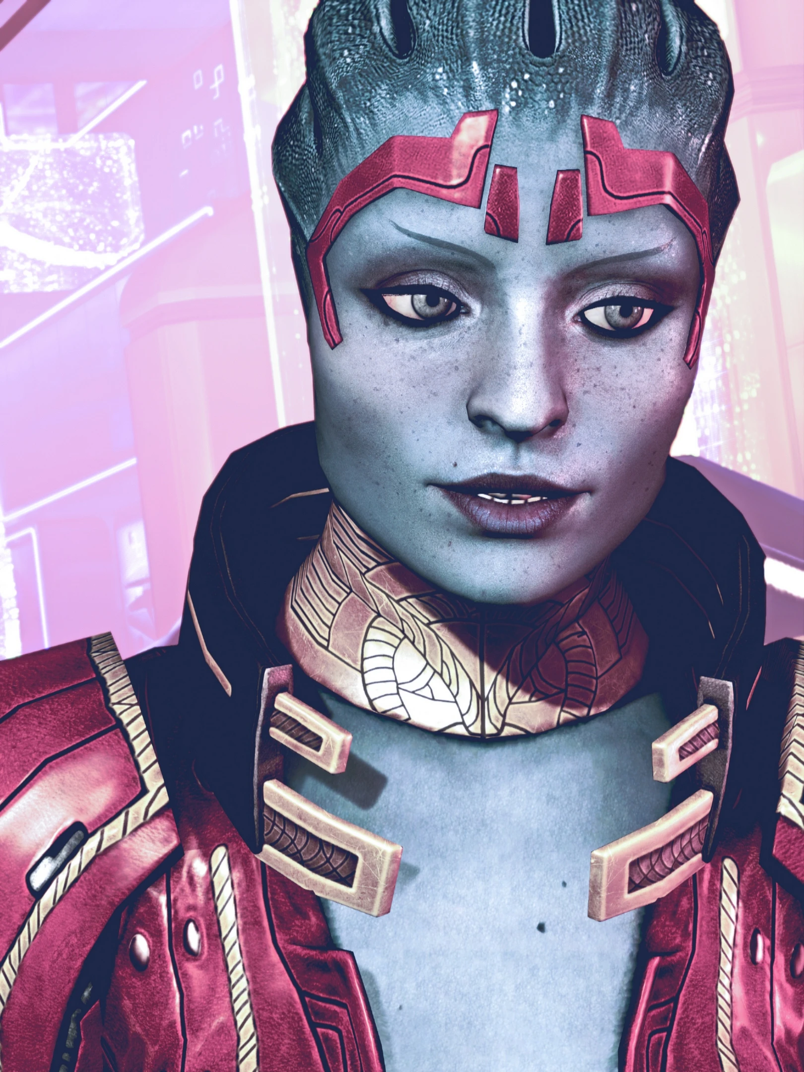 Samara Complexion Tweak At Mass Effect 3 Nexus Mods And