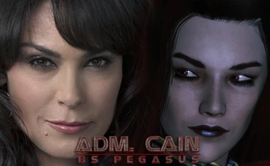 BSG-- Slightly improved Admiral Helena Cain-like Shepard -- Smiling Cain