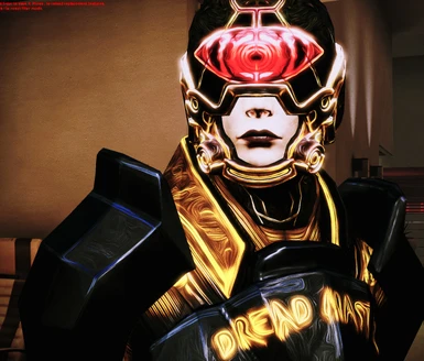 Black Gold with Eye Tyrant Helmet - updated version