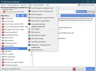 ME3Tweaks Mod Manager