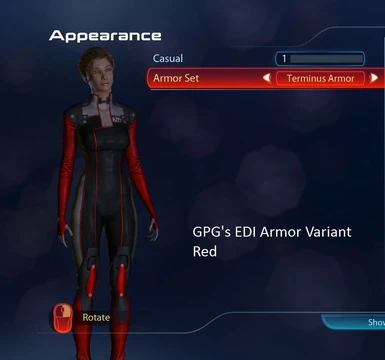 EDI Armor Red