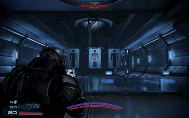 Combat mode 70º FoV (Mass Effect 3 default)