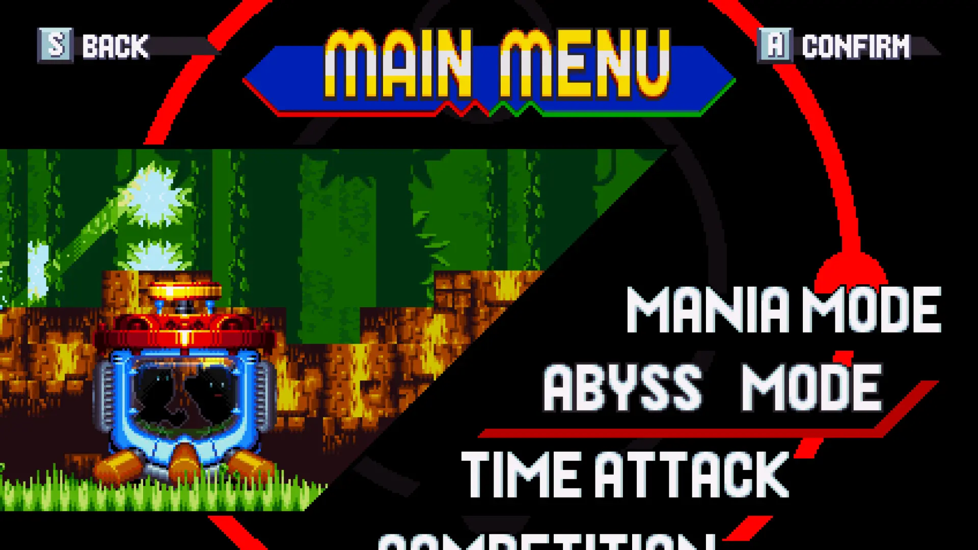 sonic exe mania game