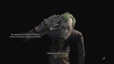 Arkham City Sick Joker Skin