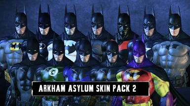 Arkham Asylum Skins Pack 2