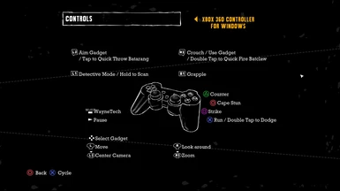 DualShock 3 variant (from PlayStation 3 Arkham Asylum)