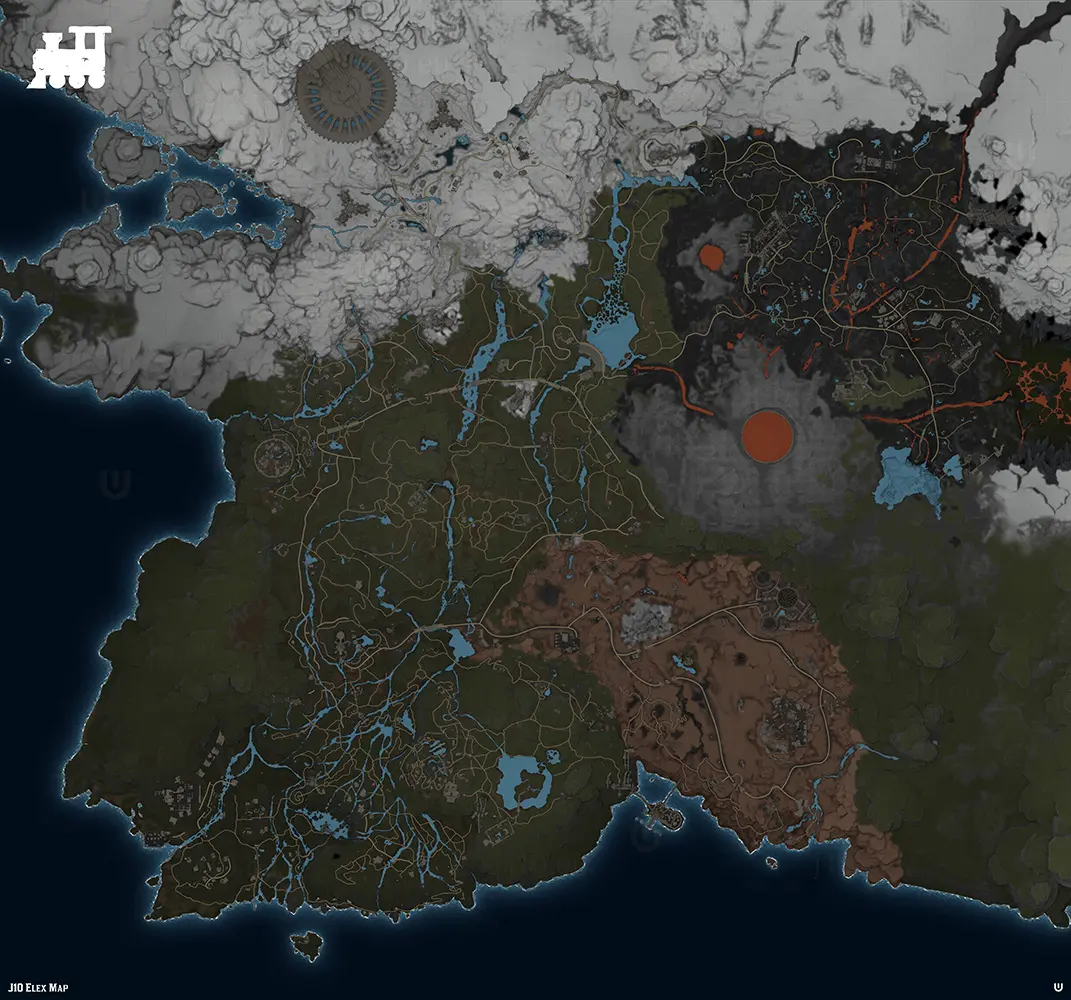 Где найти порталы. ELEX Игнадон карта. Игра ELEX карта мира. Элекс 2 карта телепортов. ELEX телепорты.